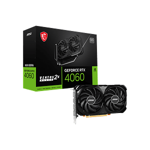 ✔️ RTX 4060 VENTUS 2X BLACK OC 8GBS - MSI