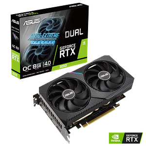 ✔️ RTX 3050 DUAL OC 6GBS - ASUS