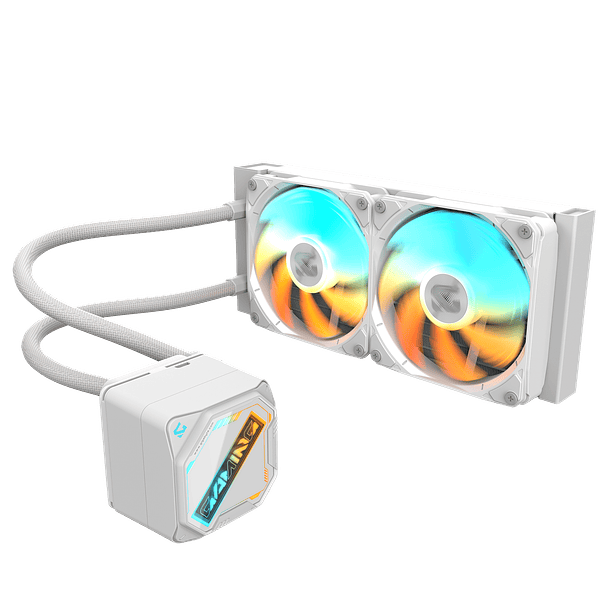 LIQUIDA GAMING 240 ARGB ICE BLANCA - GIGABYTE 2