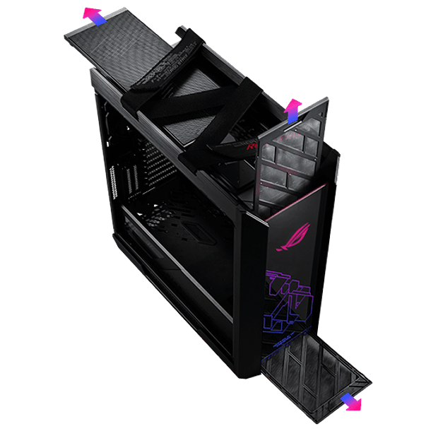 STRIX HELIOS BLACK RGB + 1 FAN - ASUS 4