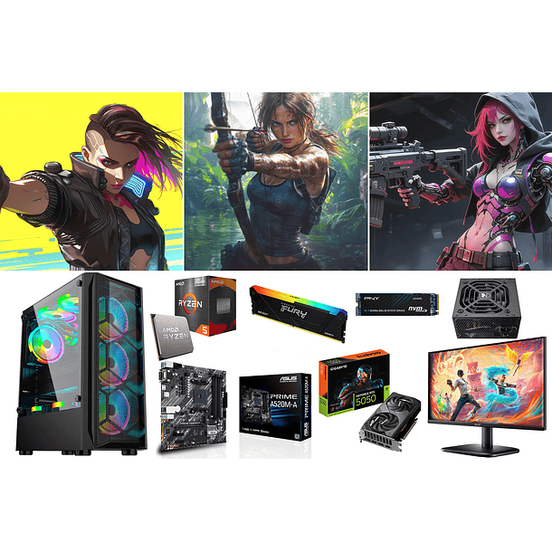 COMBO / RYZEN 5 5600GT + RTX 5050 1