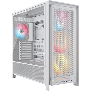 FRAME 5000D RS + 4 FANS 140 ARGB WHITE - CORSAIR