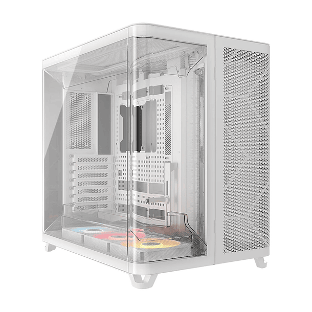 AIR CUBE 5400 + 3 FANS RS 120R RGB WHITE - CORSAIR 1