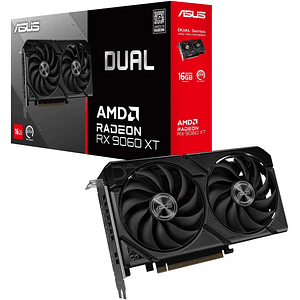 ✔️ RX 9060 XT DUAL BLACK 16GBS - ASUS