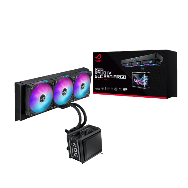 LIQUIDA ROG RYUO 4 360M ARGB AMOLED 7 - ASUS 5