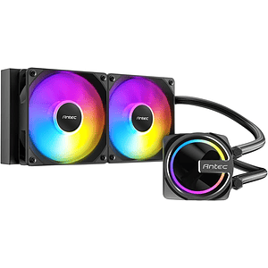 LIQUIDA 240MM SKELETON BLACK ARGB - ANTEC