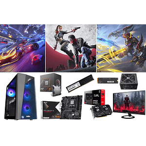 COMBO / RYZEN 7 8700F + RX 9060 XT