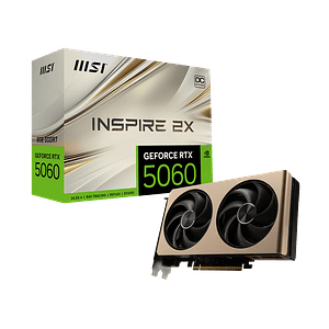 ✔️ RTX 5060 INSPIRE GOLD OC 8GBS - MSI