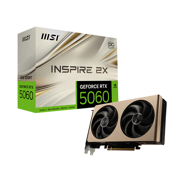 ✔️ RTX 5060 INSPIRE GOLD OC 8GBS - MSI 1