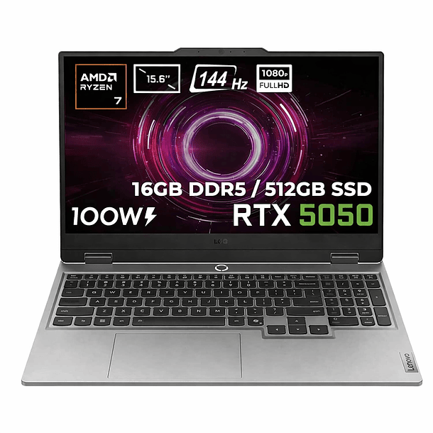 RYZEN 7 250 AI + RTX 5050 - LENOVO LOQ 1