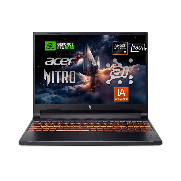 RYZEN 5 240 AI + RTX 5050 - ACER NITRO V16 1
