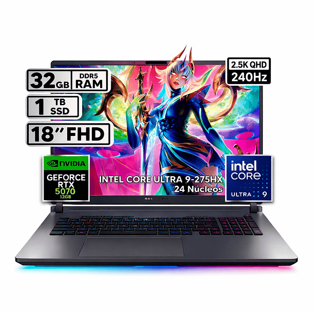 ULTRA 9 275HX + RTX 5070 TI - ASUS ROG G8 1
