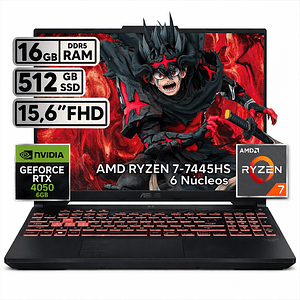 RYZEN 7 7445HS + RTX 4050 - ASUS TUF A16