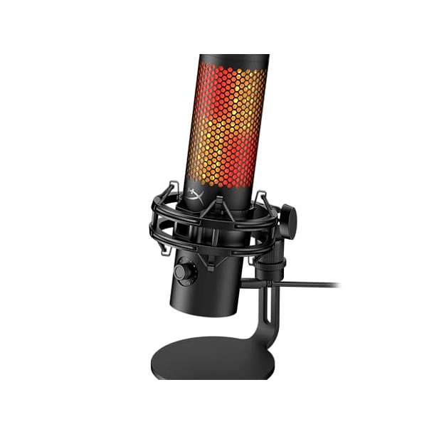 MICROFONO QUADCAST 2 RGB BLACK - HYPERX 1