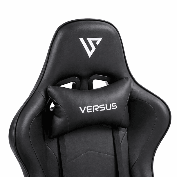 SILLA V10 BLACK CUERO - VERSUS 4
