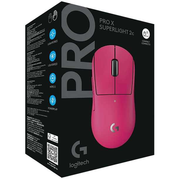 G PRO X SUPERLIGHT 2C PINK INALAMBRICO - LOGI 2