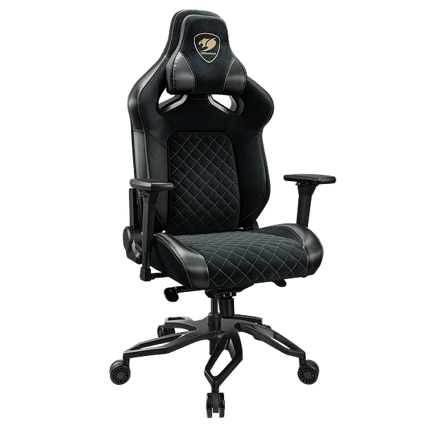 SILLA ARMOR TITAN PRO V2 GOLD F TELA - COUGAR 2