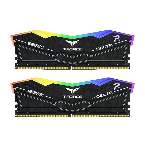 KIT DDR5 - 32GBS (6000) DELTA RGB - T-FORCE 1