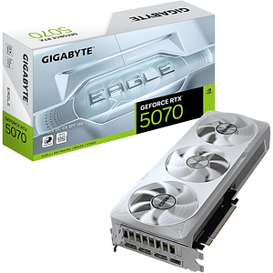 ✔️ RTX 5070 EAGLE ICE WHITE W.F OC 3X 12GBS - GIGABYTE