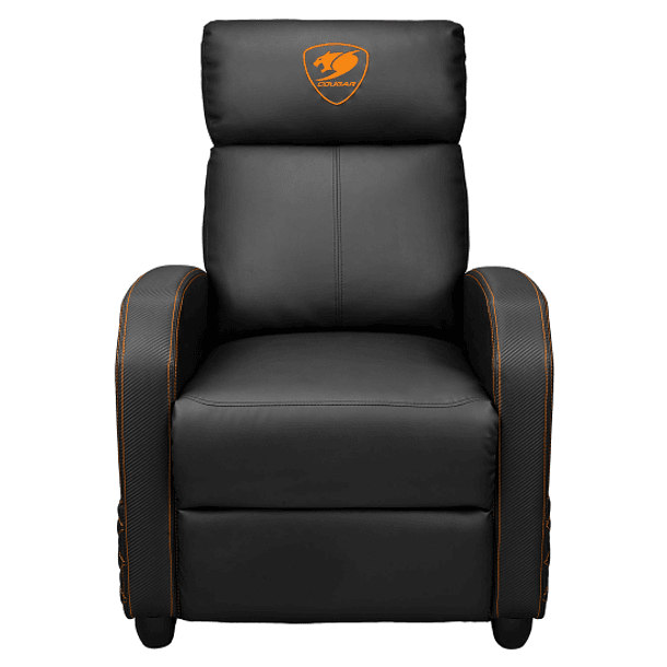 SOFA RANGER ELITE NARANJA NEGRO CUERO - COUGAR 3