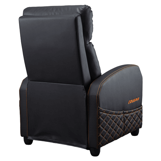 SOFA RANGER ELITE NARANJA NEGRO CUERO - COUGAR 4