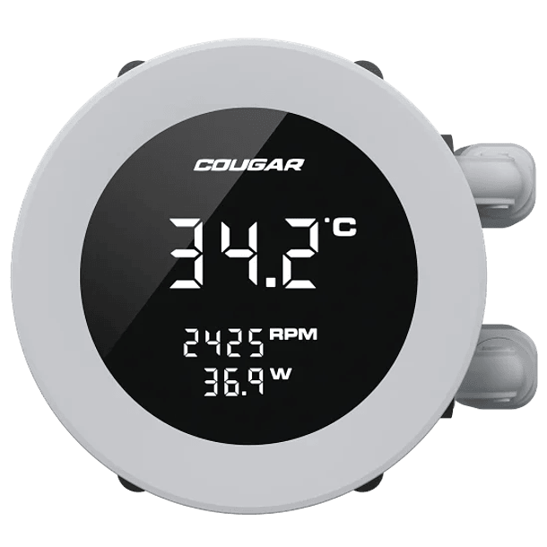 LIQUIDA VISTEK ARGB 240 WHITE + PANTALLA LCD - COUGAR 3