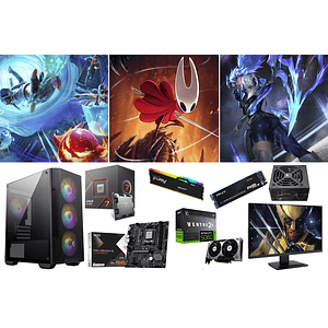 COMBO MSI / RYZEN 7 8700F + RTX 5060 + 144HZ