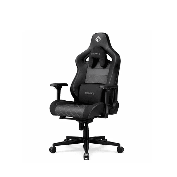 SILLA X THOR GOLD CUERO NEGRO - ST GAMING 2