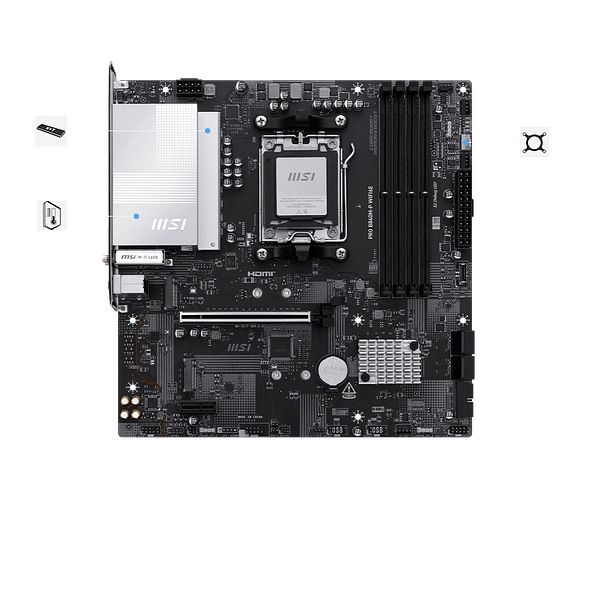 B840M-P PRO WIFI 6E - MSI / AMD RYZEN AM5 3