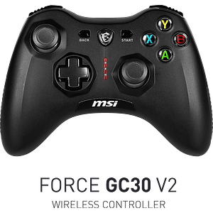 CONTROL GC30 V2 NEGRO INALAMBRICO - MSI