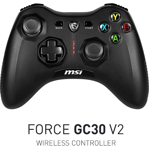 CONTROL GC30 V2 NEGRO INALAMBRICO - MSI 1