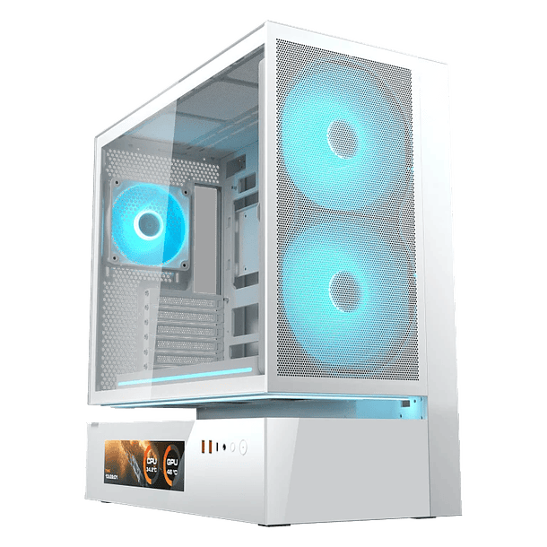 MESH VISION V235 WHITE + 3 FANS ARGB - COUGAR 1