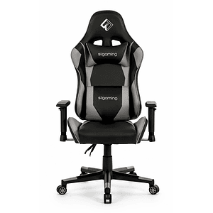 SILLA X10 PREMIER GRAY CUERO - ST GAMING