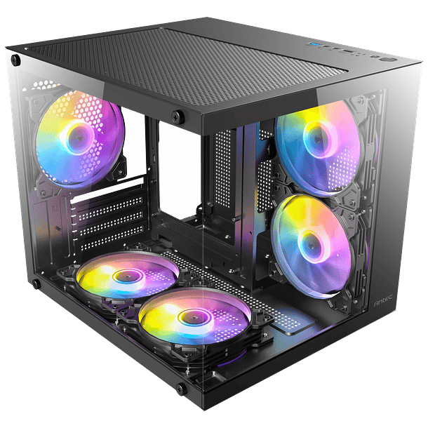VCX20 MICRO ELITE RGB + 5 FANS ARGB FIJOS - ANTEC 1
