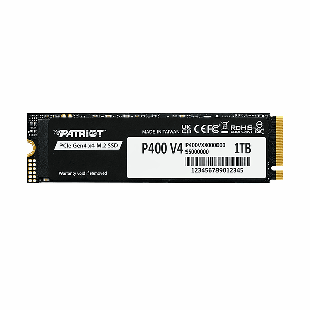 SOLIDO (M2) NVMe 1TB P400 V4 - PATRIOT 