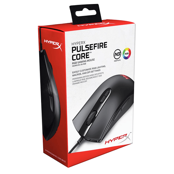 PULSE FIRE CORE RGB BLACK - HYPERX 1