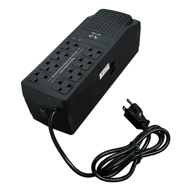 REGULADOR WATTANA 1200VA / 600W - 8 TOMAS - WT 1