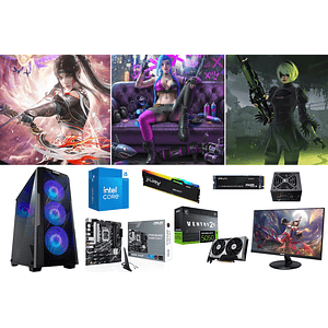 COMBO / CORE I5 14600KF + RTX 5050 + LIQUIDA