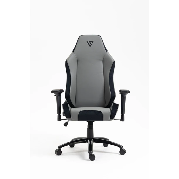 SILLA V40 PREMIUM CUERO GRIS - VERSUS 3