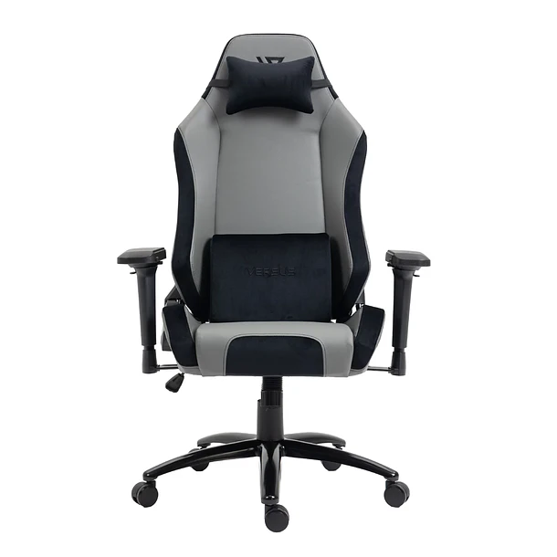 SILLA V40 PREMIUM CUERO GRIS - VERSUS 1