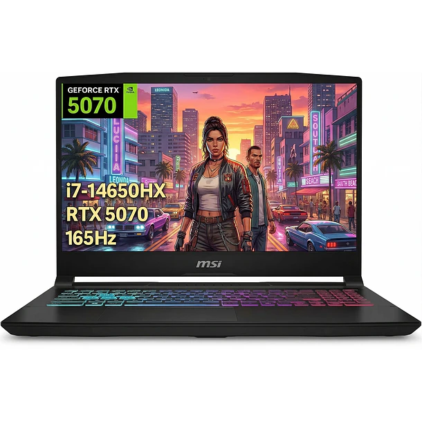 CORE I7 14650HX + RTX 5070 - MSI KATANA 