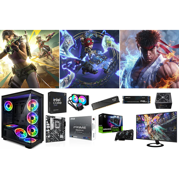 COMBO CUBICO / ULTRA 7 265K + RTX 5060 1