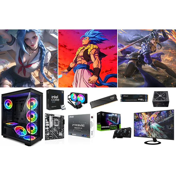 COMBO CUBICO / ULTRA 5 245K + RTX 5060 1