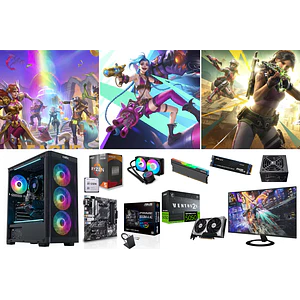 COMBO / RYZEN 5 5500X 3D + RTX 5050