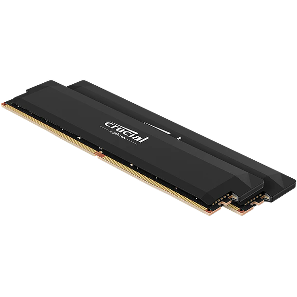 KIT DDR5 - 32GBS (6400) PRO BLACK - CRUCIAL 2