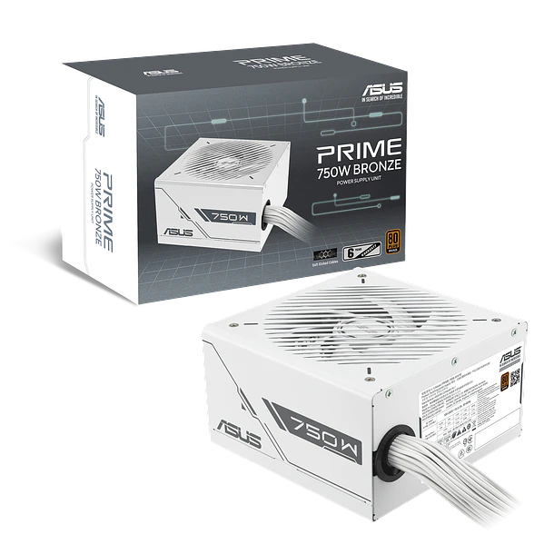 FUENTE REAL 750W PRIME WHITE 80P BRONZE - ASUS 1