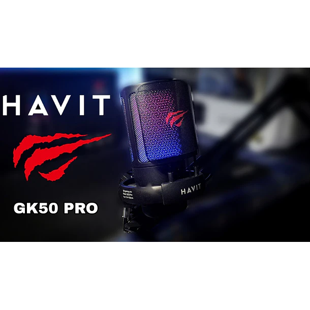 MICROFONO STREAMER PRO CON BRAZO - GAME NOTE 4