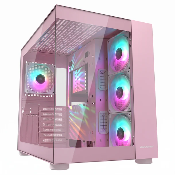 CUBICO FV150 + 4 FANS ARGB ROSADO - COUGAR 1