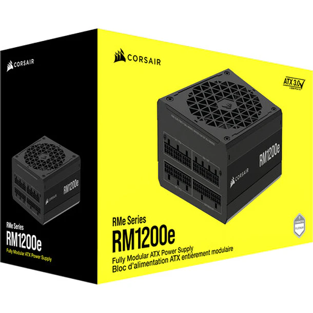 FUENTE REAL RM1200E 80 PLUS GOLD MODULAR - CORSAIR 1