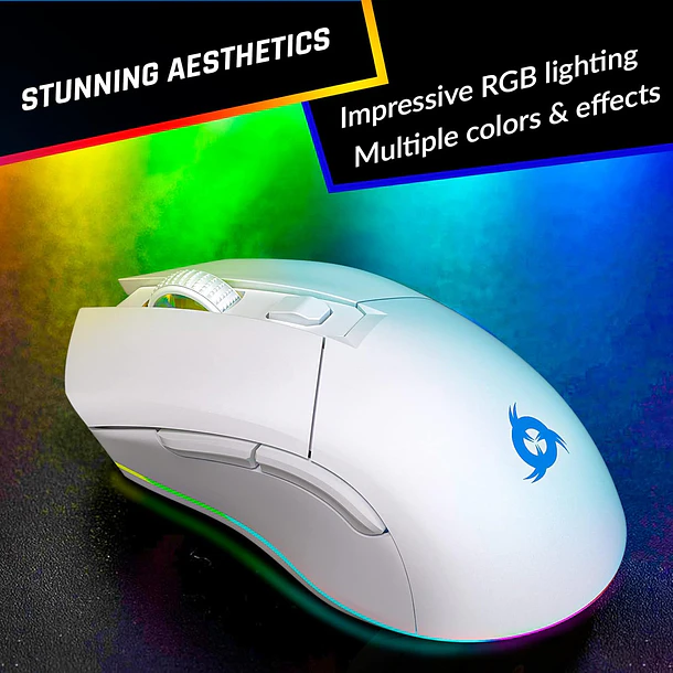 BLAZE PRO INALAMBRICO WHITE RGB - KLIM 3